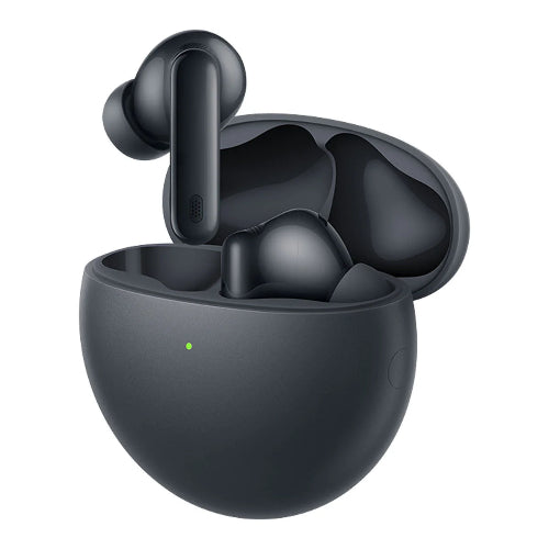 Huawei FreeBuds 7i black wireless earbuds with matching charging case, compact in-ear design and silicone ear tips