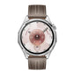 Huawei Watch GT 6 46mm smartwatch in brown with AMOLED display and elegant leather-style strap