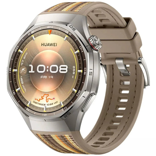 Huawei Watch GT 6 Pro 46mm Brown Smartwatch with Premium Strap