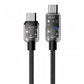 Faster D6 Pro 65W Type-C to Lightning & Type-C Cable – 65W listed rating & two listed connector types