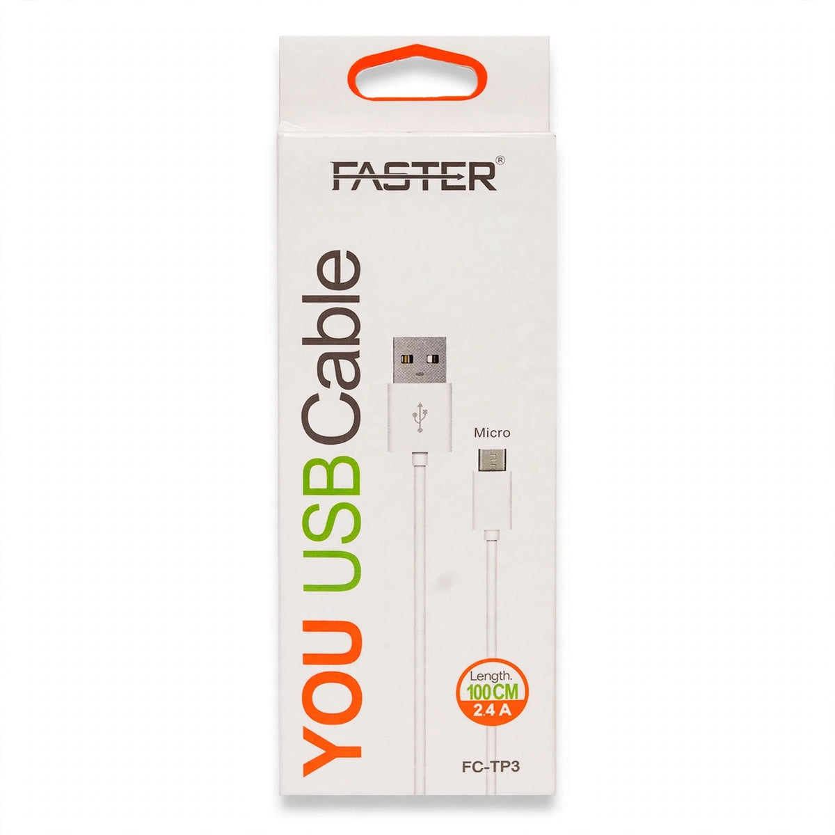 Faster FCTP3 Pro Micro Micro Data Cable – Micro USB device fit & charging and data