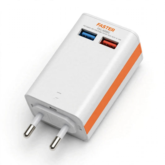 Faster FAC920 3.4A Fast Charger Android – 3.4A Rated Charging, Android Device Support