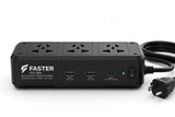 Faster FUC-660 Multi Socket – Multiple Socket Access, Shared Power Setup