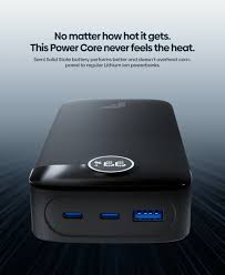 Faster FSP10-20K Power Core Power Bank – 20000mAh, 20W USB-C, Semi-Solid Battery