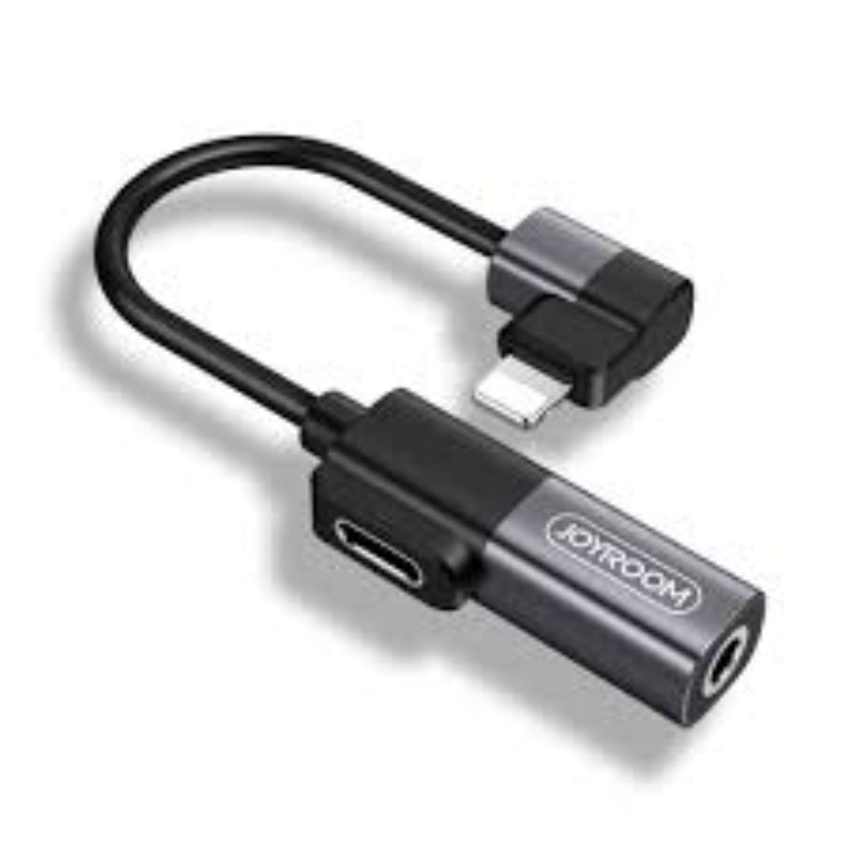 JOYROOM S-M362 2 in 1 3.5mm Interface Headphone Charging/Listening 8-Pin Audio Converter