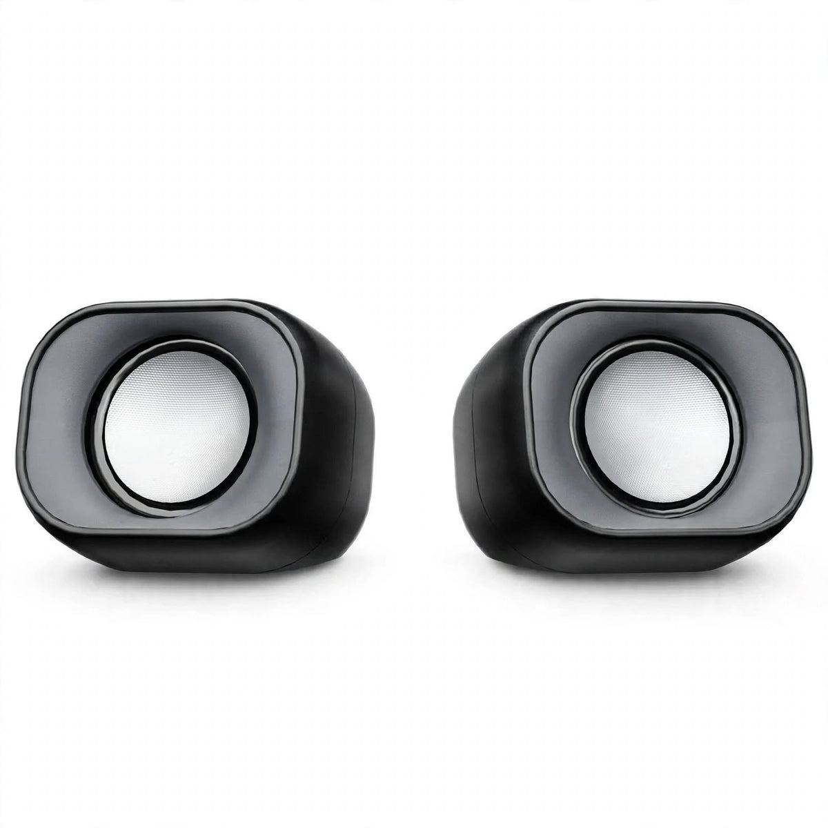 Meetion MT-SP2010 Desktop Speakers with Wired Stereo Audio, 3.5mm Input & Desk Design