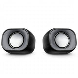 Meetion MT-SP2010 Desktop Speakers with Wired Stereo Audio, 3.5mm Input & Desk Design