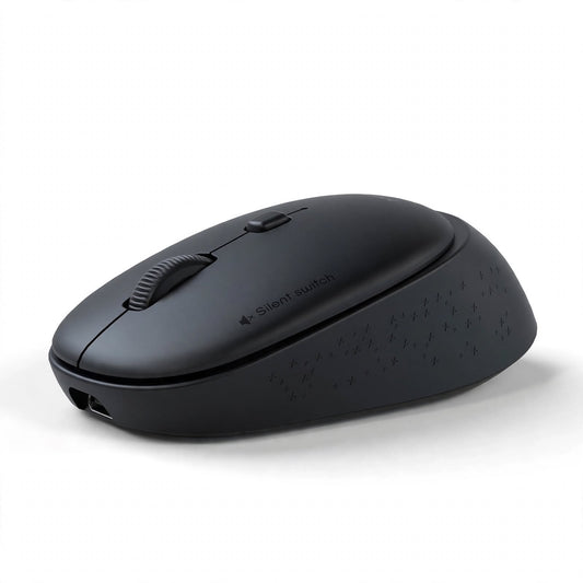 Meetion MT-BTM032R Wireless Office Mouse with Bluetooth, 2.4GHz & Rechargeable Design