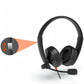 Meetion MT-H390U USB Office Headset with Wired Calls, Boom Mic & Lightweight Fit
