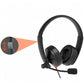 Meetion MT-HP003U USB Office Headset with Dual-ear Fit, Boom Mic & Wired Calls