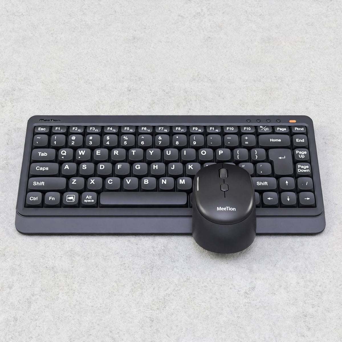 MEETION MT-MINI5000 – Compact Keys, Dual-Mode Wireless & Adjustable Mouse