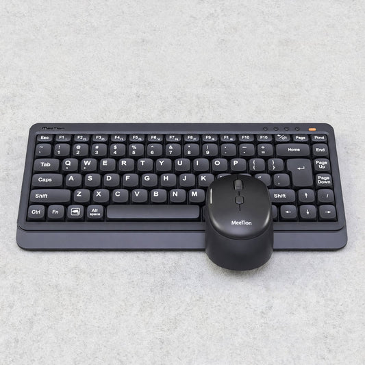MEETION MT-MINI5000 – Compact Keys, Dual-Mode Wireless & Adjustable Mouse