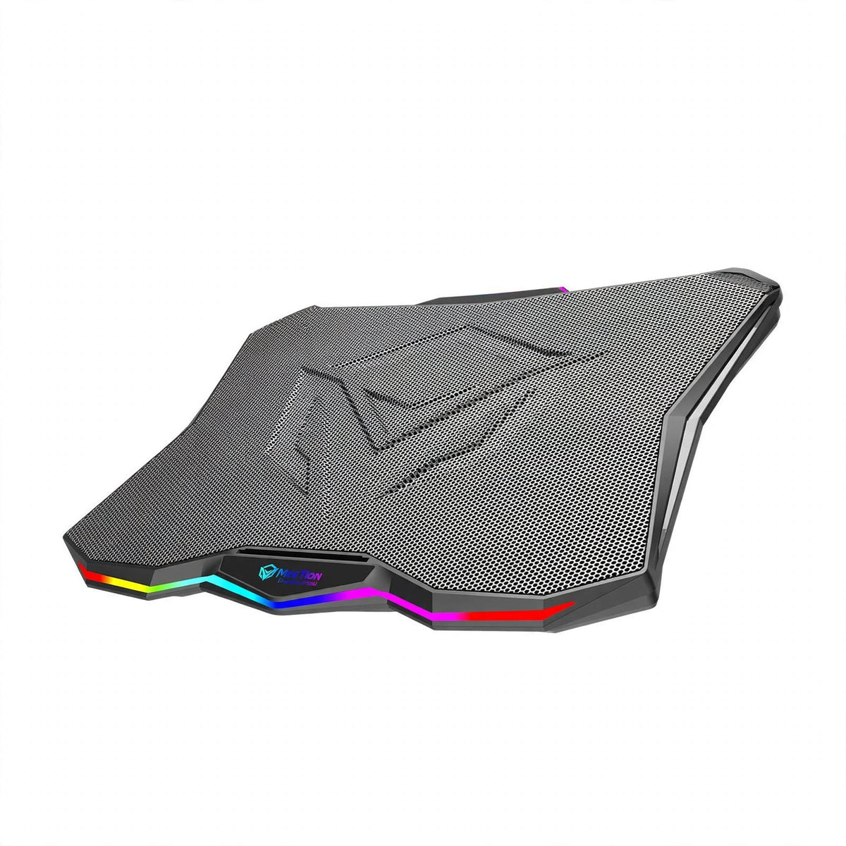 Meetion MT-CP4040 Laptop Cooling Pad with RGB Light, Seven Heights & USB Power