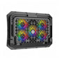 Meetion MT-CP3030 Laptop Cooling Pad with Five Fans, RGB Light & Adjustable Height