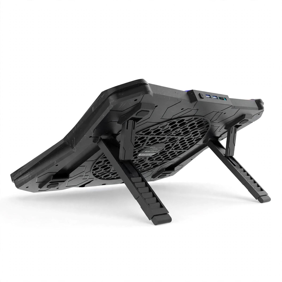 Meetion MT-CP4040 Laptop Cooling Pad with RGB Light, Seven Heights & USB Power