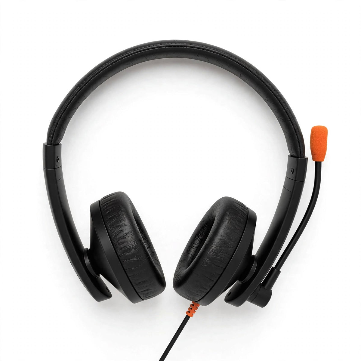 Meetion MT-HP003U USB Office Headset with Dual-ear Fit, Boom Mic & Wired Calls