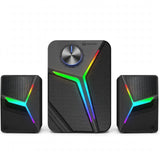 Meetion MT-SP2111 Bluetooth Desktop Speakers with Wired Audio, Bluetooth & 2.1 Sound