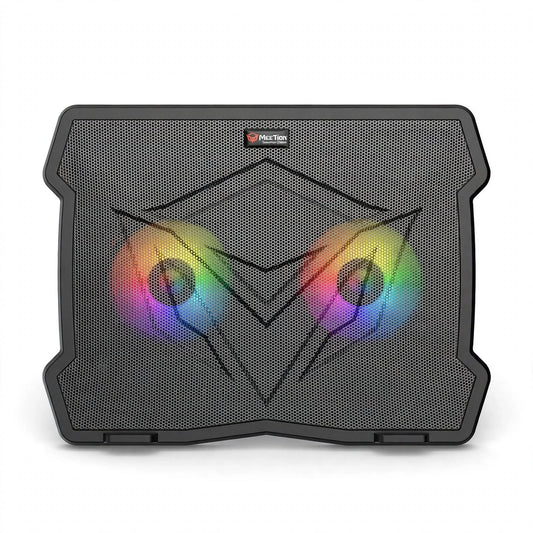 Meetion MT-CP2020 Laptop Cooling Pad with Dual Fans, USB Power & Height Adjustment