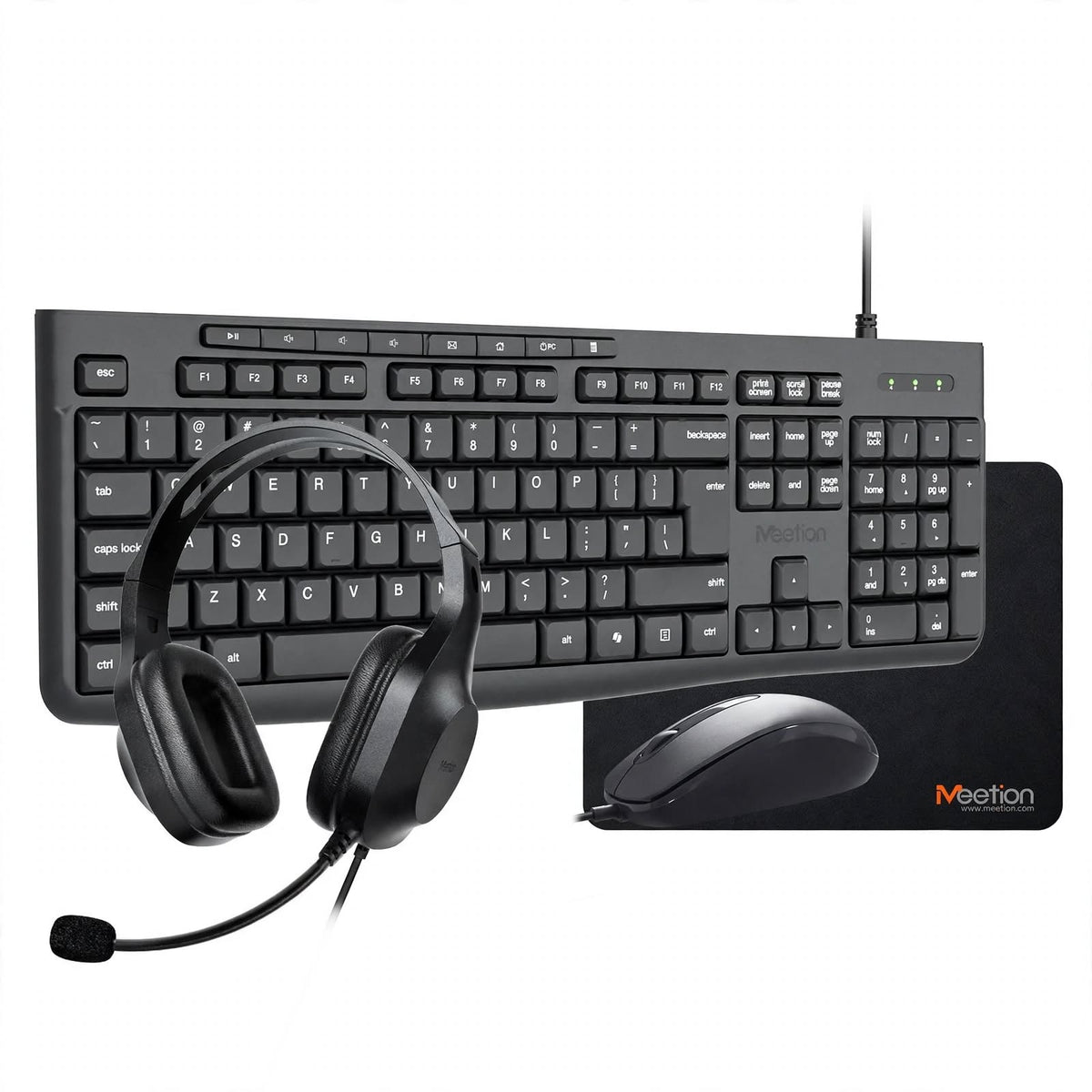 MEETION MT-C106 – 4-in-1 Office Set, USB Connection & Desk Convenience