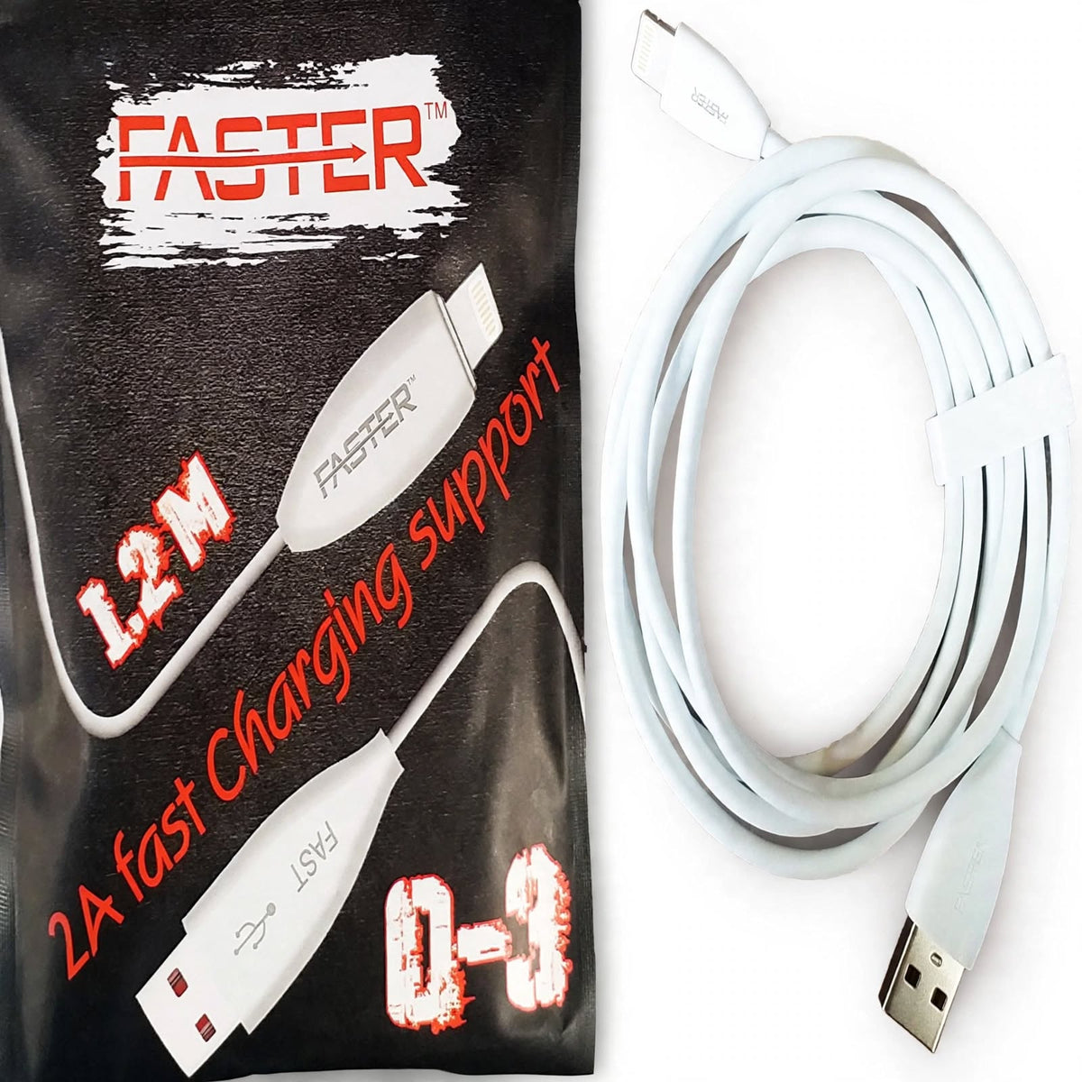 Faster O3 Micro Micro Data Cable – Micro USB connector & charging and data
