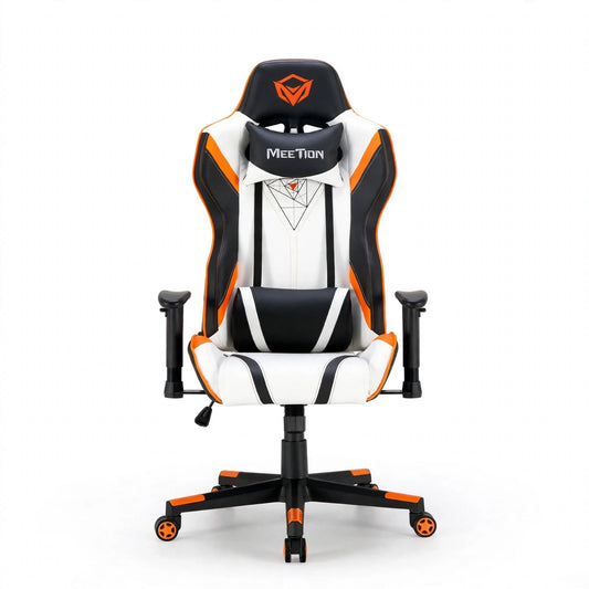 Meetion MT-CHR15 Gaming Chair with Adjustable Recline, Racing Style & Back Support
