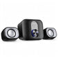 Meetion MT-SP2110 Bluetooth Desktop Speakers with Bluetooth, Wired Input & Volume Knob