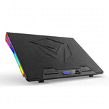 Meetion MT-CP5050 Laptop Cooling Pad with RGB Light, Adjustable Fan Speed & Raised Stand
