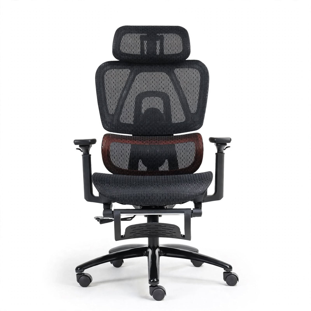 Meetion MT-CHR32 Gaming Chair with Mesh Back, Adjustable Support & Footrest