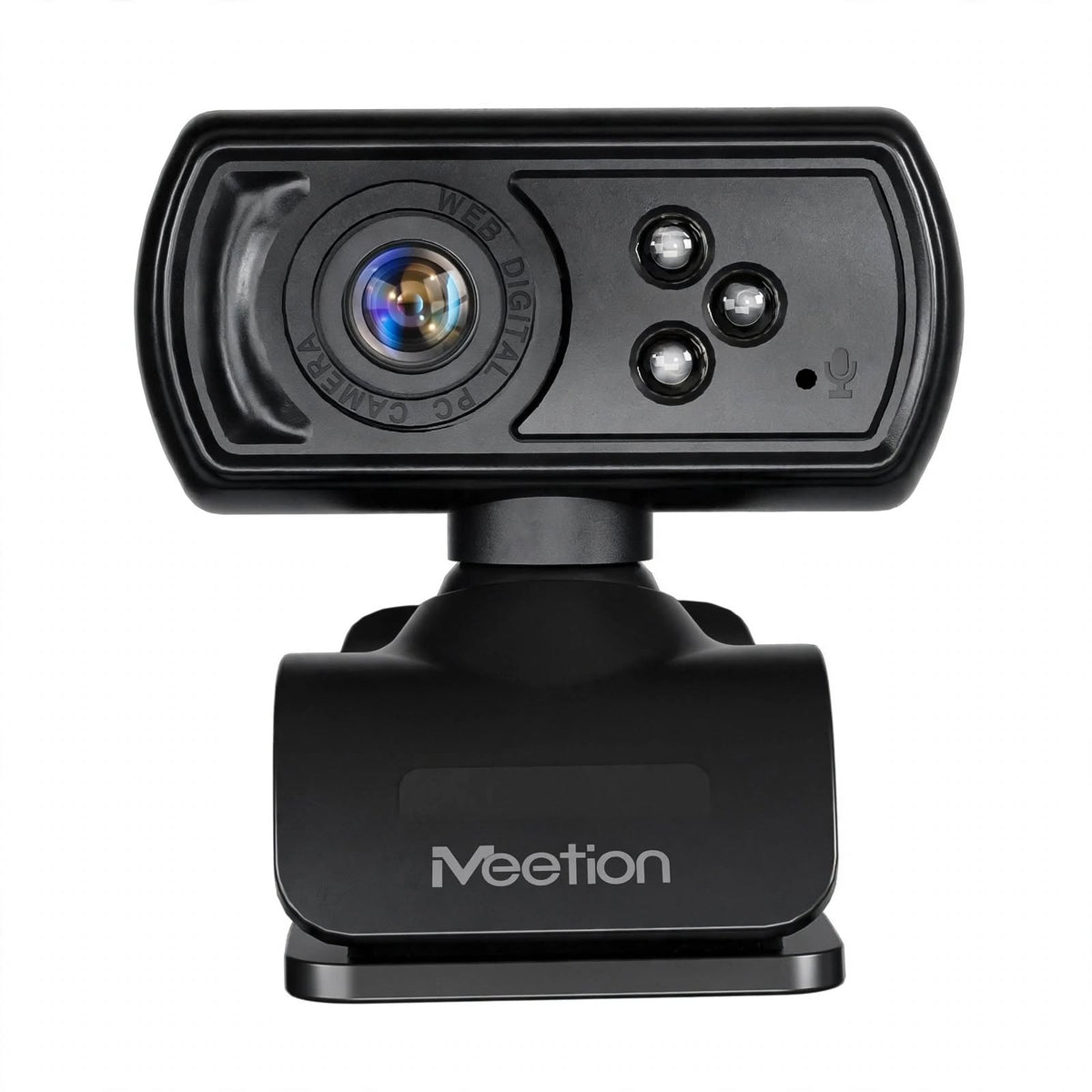 Meetion MT-CAM500 USB Webcam with Wired Connection, Desk Video & PC Setup