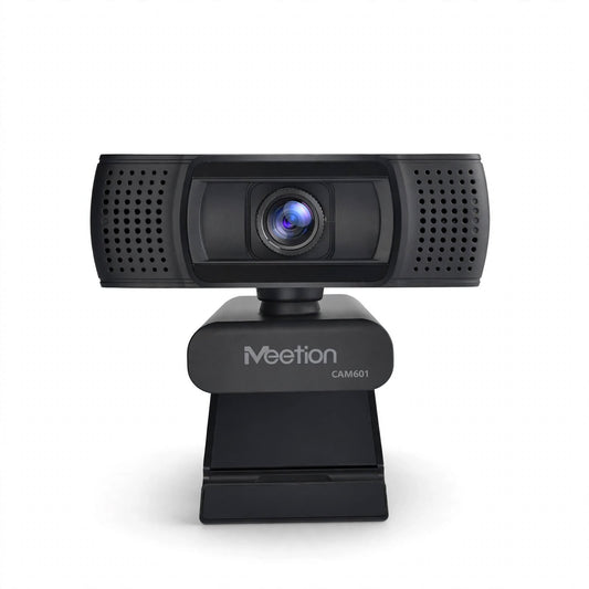 Meetion MT-CAM601 USB Webcam with 1080p Video, Manual Focus & Clip Mount