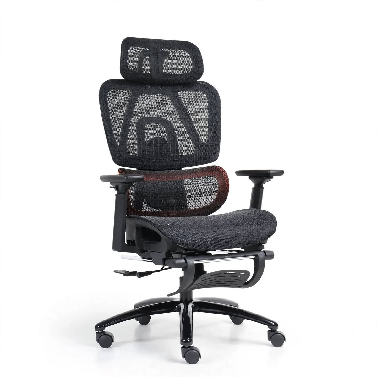 Meetion MT-CHR32 Gaming Chair with Mesh Back, Adjustable Support & Footrest