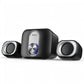 Meetion MT-SP2110 Bluetooth Desktop Speakers with Bluetooth, Wired Input & Volume Knob
