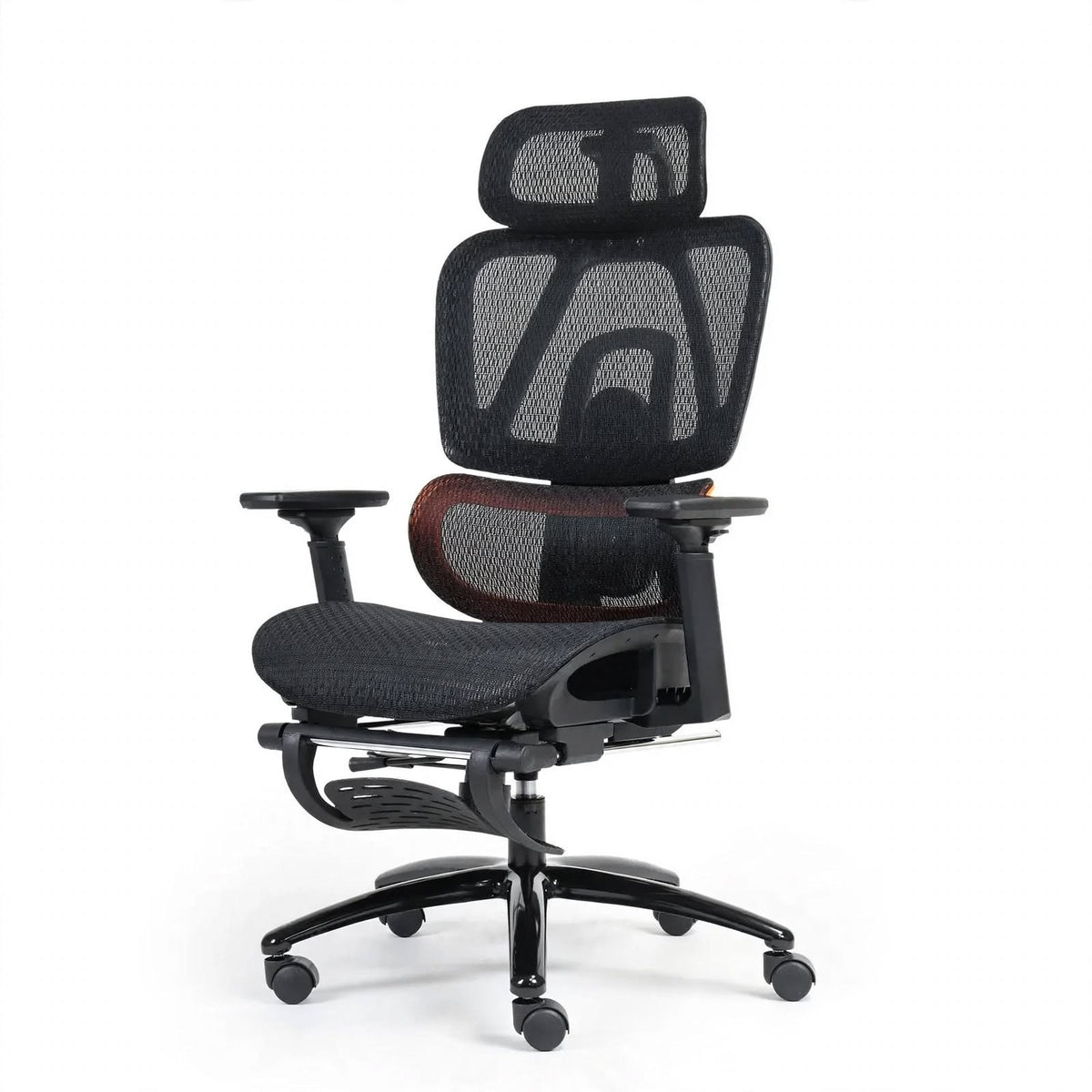 Meetion MT-CHR32 Gaming Chair with Mesh Back, Adjustable Support & Footrest
