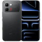 Infinix NOTE Edge 5G in Shadow Black color featuring sleek back panel design and full-screen AMOLED display front view