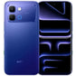 Infinix NOTE Edge 5G Stellar Blue color option with glossy back finish and edge-to-edge AMOLED display front view