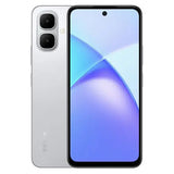 Infinix Smart 10 4GB RAM 64GB storage silver color smartphone with large display