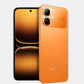 Orange Infinix Smart 20 Plus showing front display and rear dual camera design