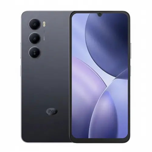 ITEL A100 Shadow Titanium 4GB RAM 128GB storage modern budget smartphone elegant finish