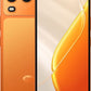 itel A200 orange color variant front view 4GB RAM 128GB storage smartphone display