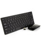 Alt text:
Jedel WS6100 ultra slim mini wireless keyboard and optical mouse set in black