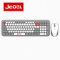 JeDEL WS739 Bluetooth and 2.4GHz dual mode wireless keyboard with comfortable keys for laptop and PC