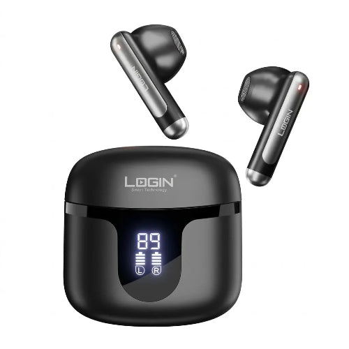 Login L-216 Drake TWS Wireless Earbuds for Music, Calls, and Everyday Listening