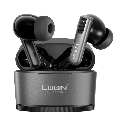 Login L-218 Elan TWS Wireless Earbuds for Music, Calls, and Everyday Listening