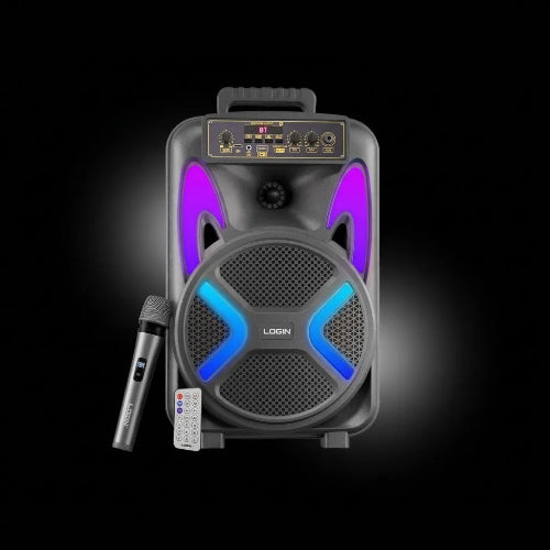 Login L-264 Ronaq Portable PA Speaker for music playback, parties, events, and home entertainment.