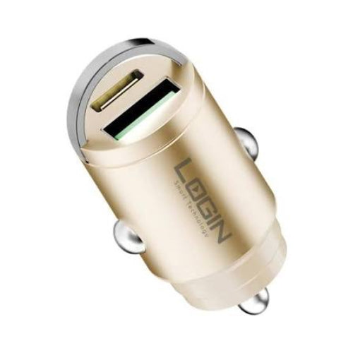 Login L-602 Vynox 30W Car Charger for Fast and Convenient Car Charging