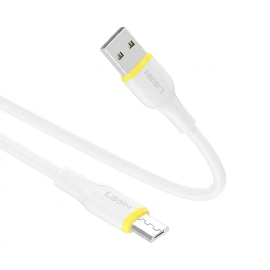  Login L-901 Silicone Type-C Cable for Fast Charging and Data Transfer