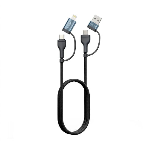 Login L-910 4-in-1 Charging Cable for Multiple Devices and Everyday Charging