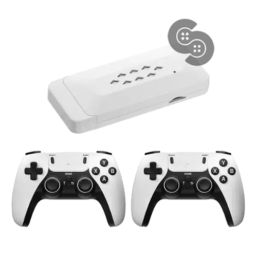 M22 Ultra Game Stick 4K Wireless Retro Gaming Console with built in games, HDMI TV gaming device, and portable entertainment system.