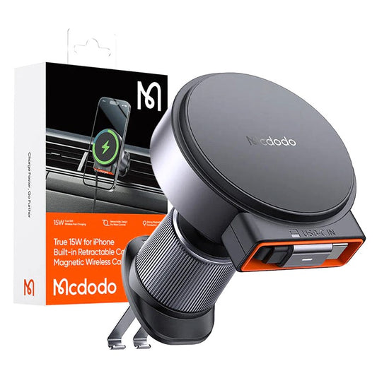 MCDODO 15W iPhone Retractable Cable Magnetic Car and Game Changer Price in Pakistan