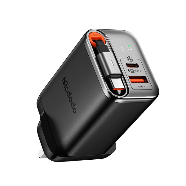 MCDODO 67W
RETRACTABLE 
CABLE WALL 
CHARGER